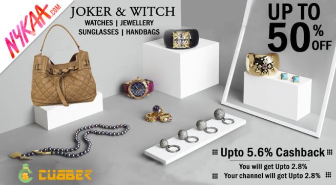 nykaa-jocker-and-witch-sale with cubber cashback offers.jpg